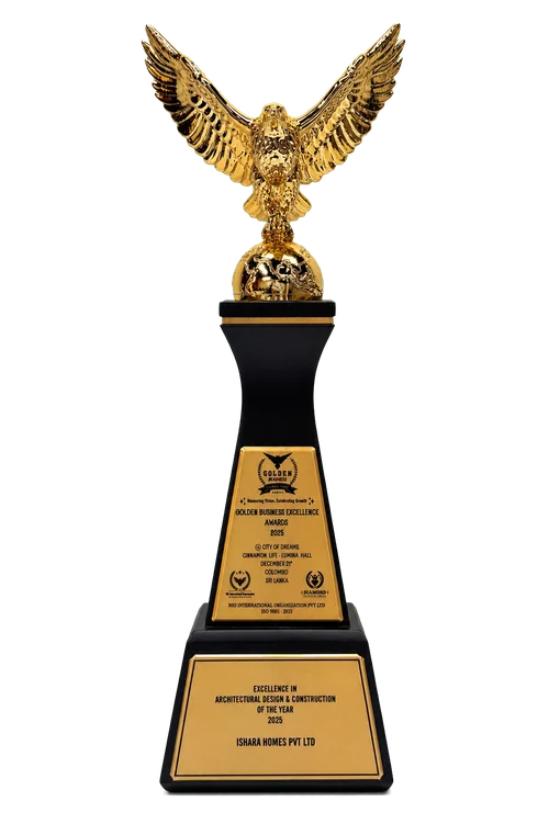 Golden Business Excellence Award 2025 won by Ishara Homes