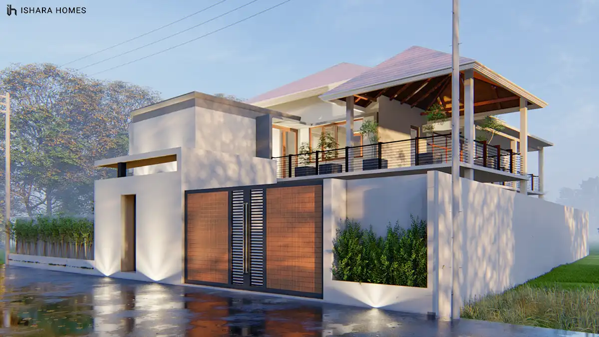 The Grand Palace grand contemporary residence in Kurunegala by Ishara Homes