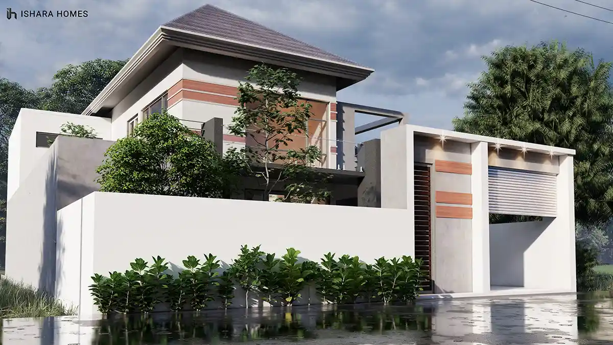 The Prestige Palace modern hip-roof residence in Kurunegala by Ishara Homes