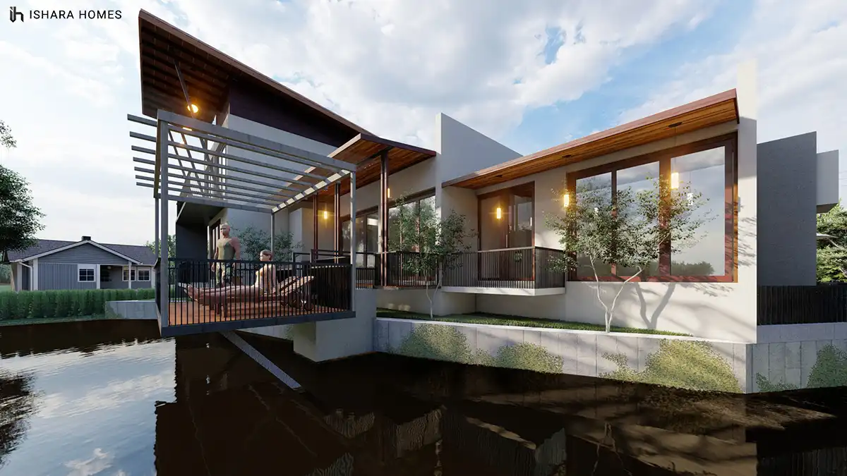 The Wetland House nature-inspired wetland home in Kelaniya by Ishara Homes